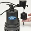 Superior 1/2 HP Plastic Sump Pump with VFS 92572